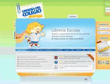 Tablet Screenshot of libreriadelcolegio.com